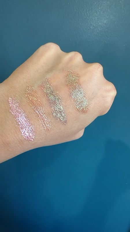 The ColourPop Jelly Much shades swatched in (right to left) Shiny Penny, Big Ego, Mystical and All Love. 

#LTKfindsunder50 #LTKbeauty #LTKover40