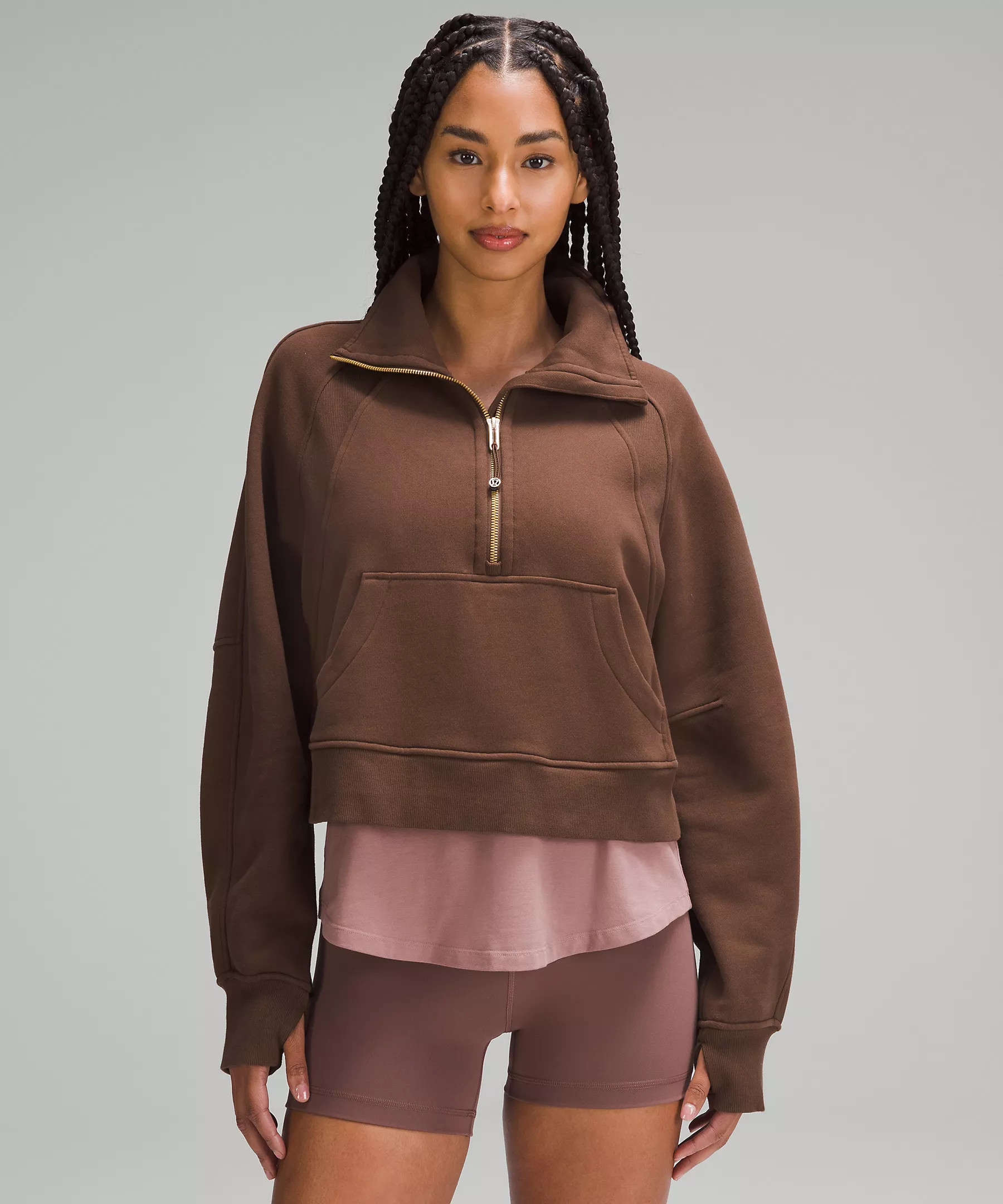 Scuba Oversized Funnel-Neck Half Zip | Lululemon (US)