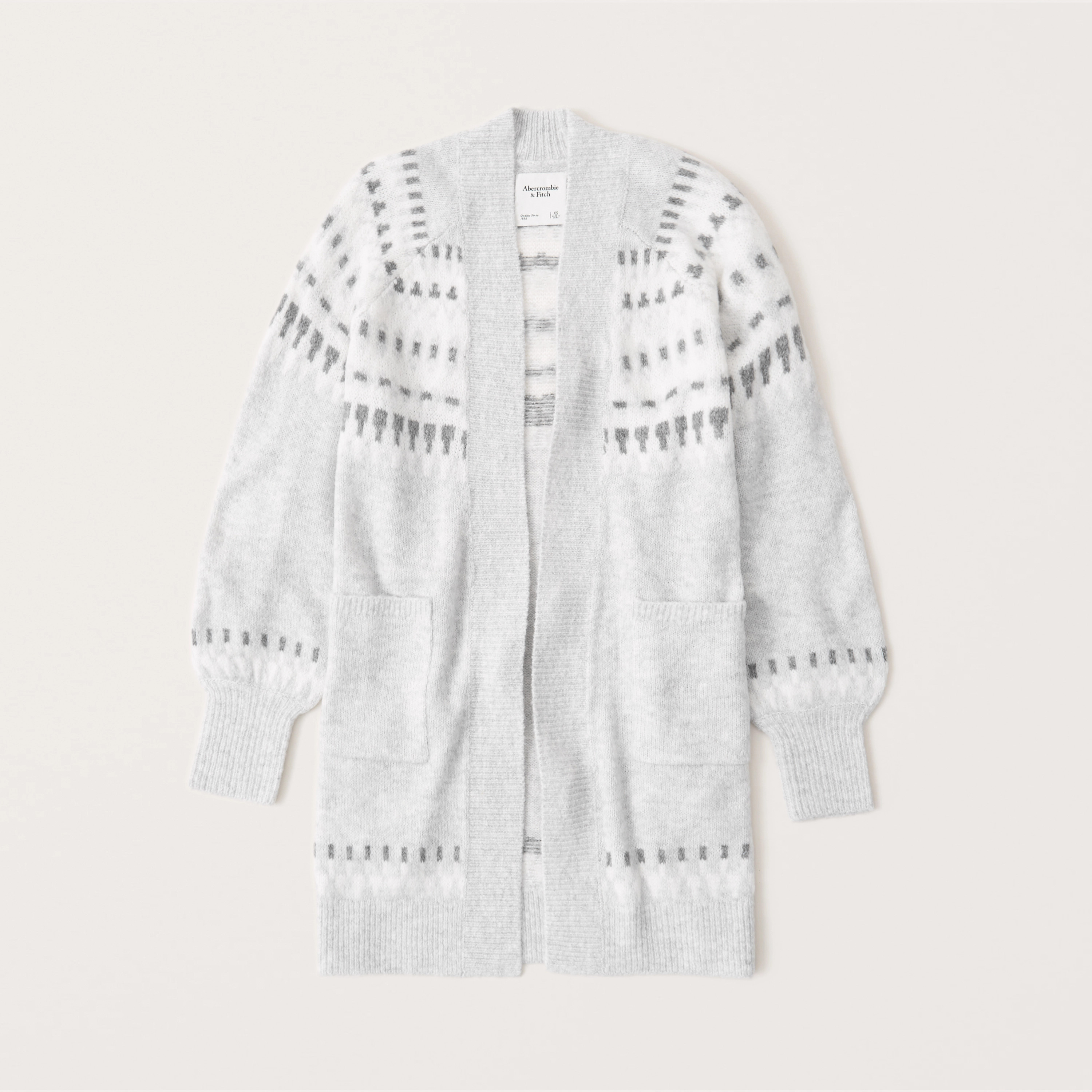 Fair Isle Duster Cardigan | Abercrombie & Fitch (US)