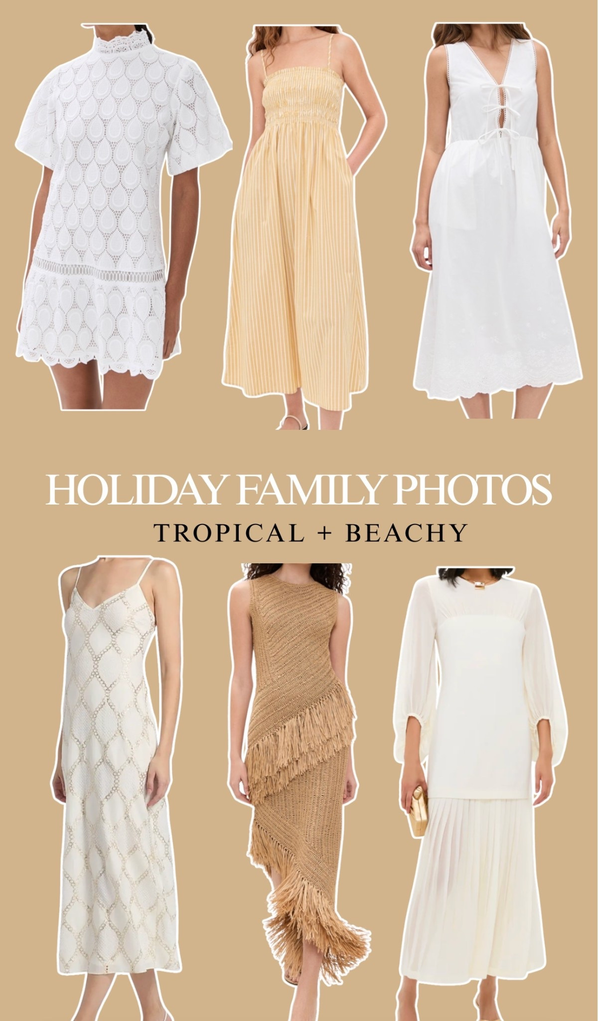 Holiday family photos at the beach! All tropical and beachy styles.

#LTKHoliday #LTKdayinmylife #LTKTravel
