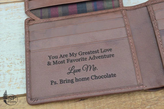 Personalized Wallet Christmas Gift Gifts For Boyfriend | Etsy | Etsy (US)
