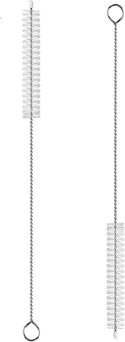 2 Pack Straw Cleaner Brush, Reusable Metal Handles Straw Cleaner Brush Extra Long for Stanley Mug... | Amazon (US)