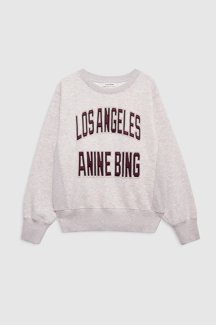 Harry Shrunken Sweatshirt Paris | Anine Bing