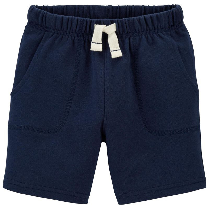 Pull-On Knit French Terry Shorts | Carter's