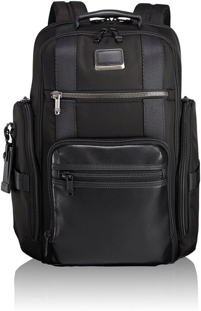 TUMI - Alpha Bravo Sheppard Deluxe Brief Pack Laptop Backpack - 15 Inch Computer Bag for Men and ... | Amazon (US)