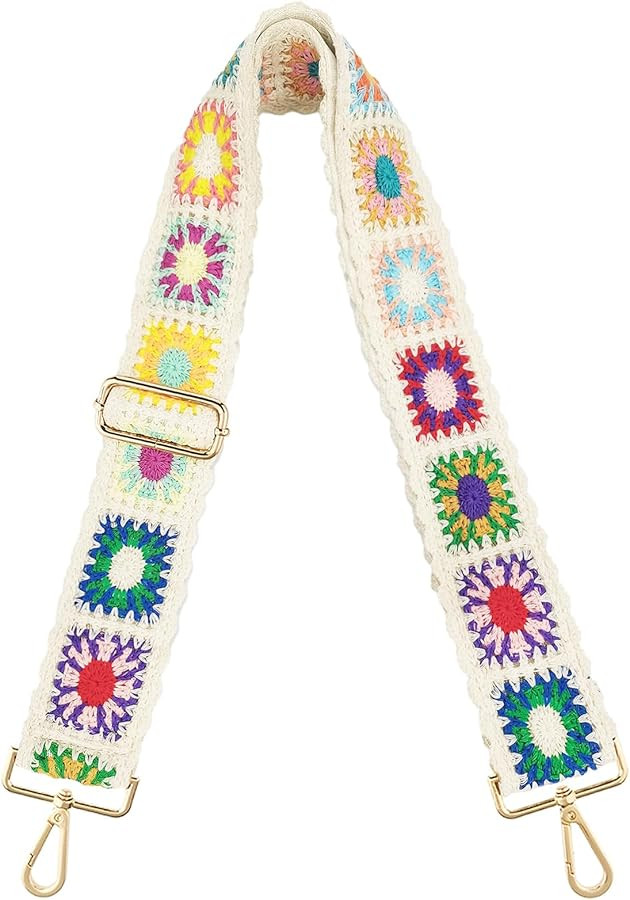 Wide Shoulder Strap Adjustable Replacement Belt Crossbody Canvas Bag Handbag | Amazon (US)