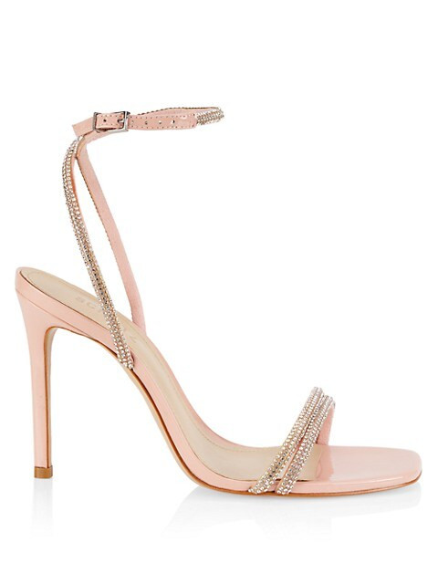 Altina Crystal-Embellished Ankle-Strap Sandals | Saks Fifth Avenue