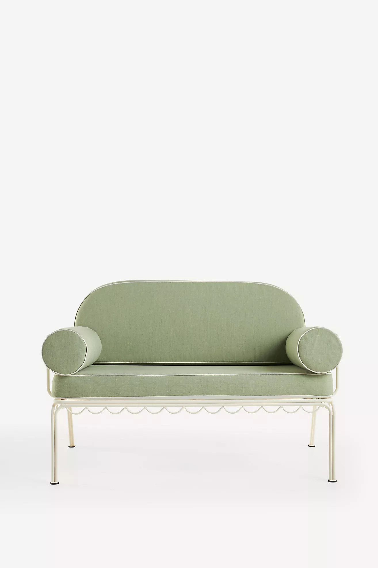 Business & Pleasure Co. The Al Fresco Love Seat Cushion Slipcover Set | Anthropologie (US)