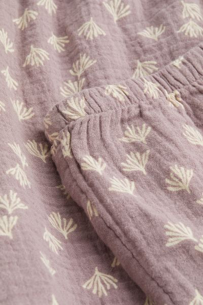 2-piece Double-weave Cotton Set | H&M (US + CA)