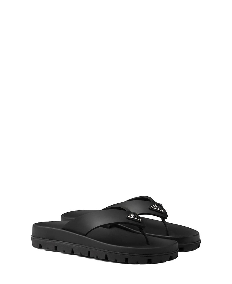 Prada Women's Rubber Thong Sandals | Bloomingdale's (US)