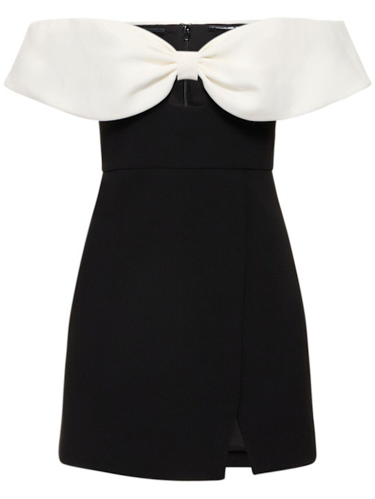 Vestito in crepe con fiocco | Luisaviaroma