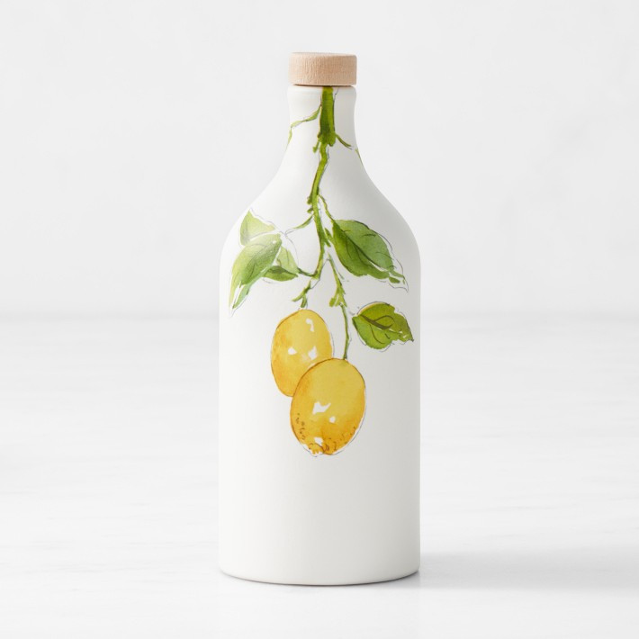 Muraglia Lemon Agrumato Olive Oil in Lemon Bottle | Williams-Sonoma