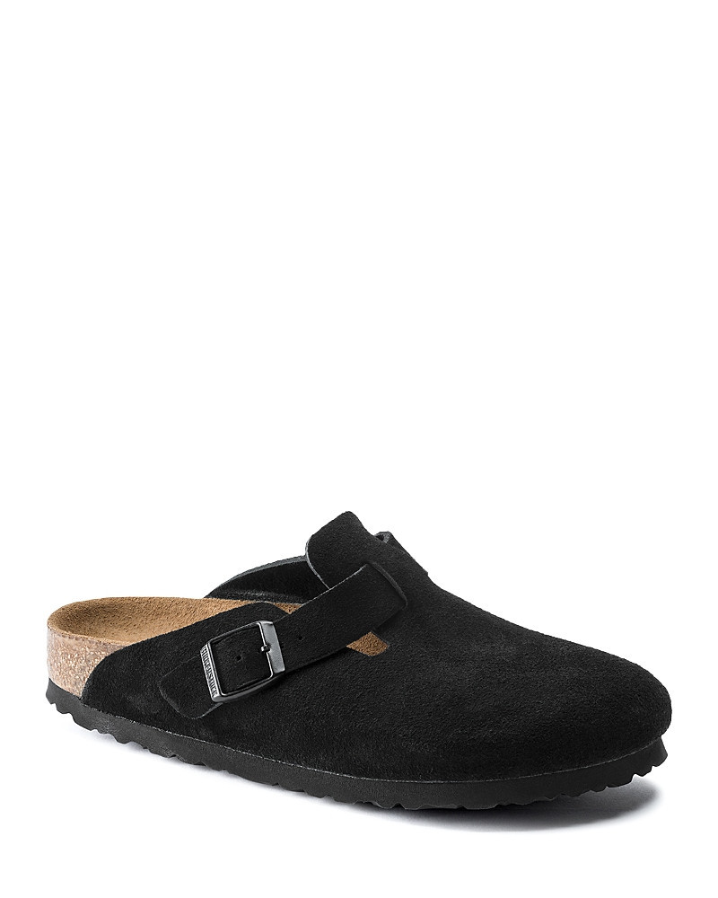 Birkenstock Men's Boston Clogs in Black | Bloomingdale's (US)