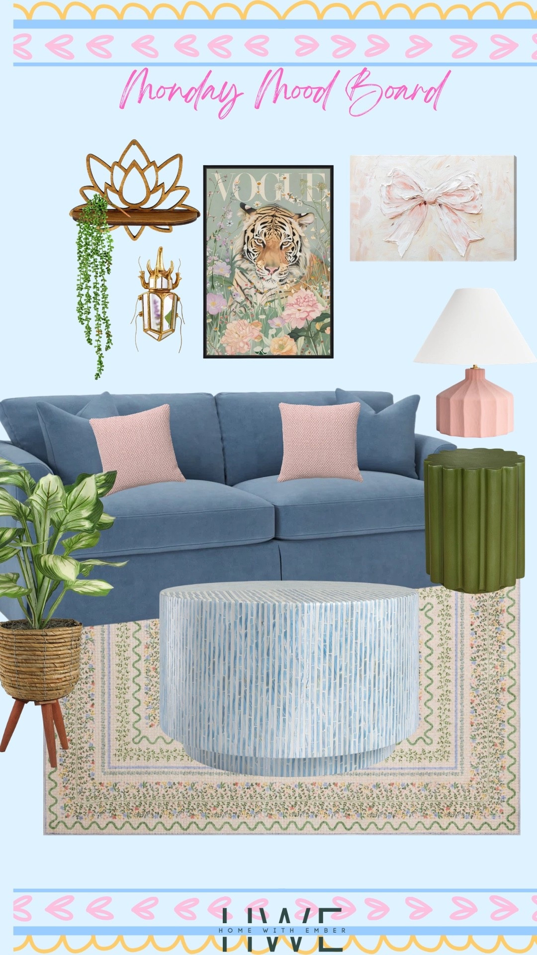 @Wayfair Monday Mood Board Idea for the home

#LTKHome