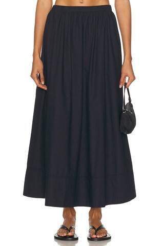 Jenni Kayne Lauren Skirt in Navy | FWRD 
