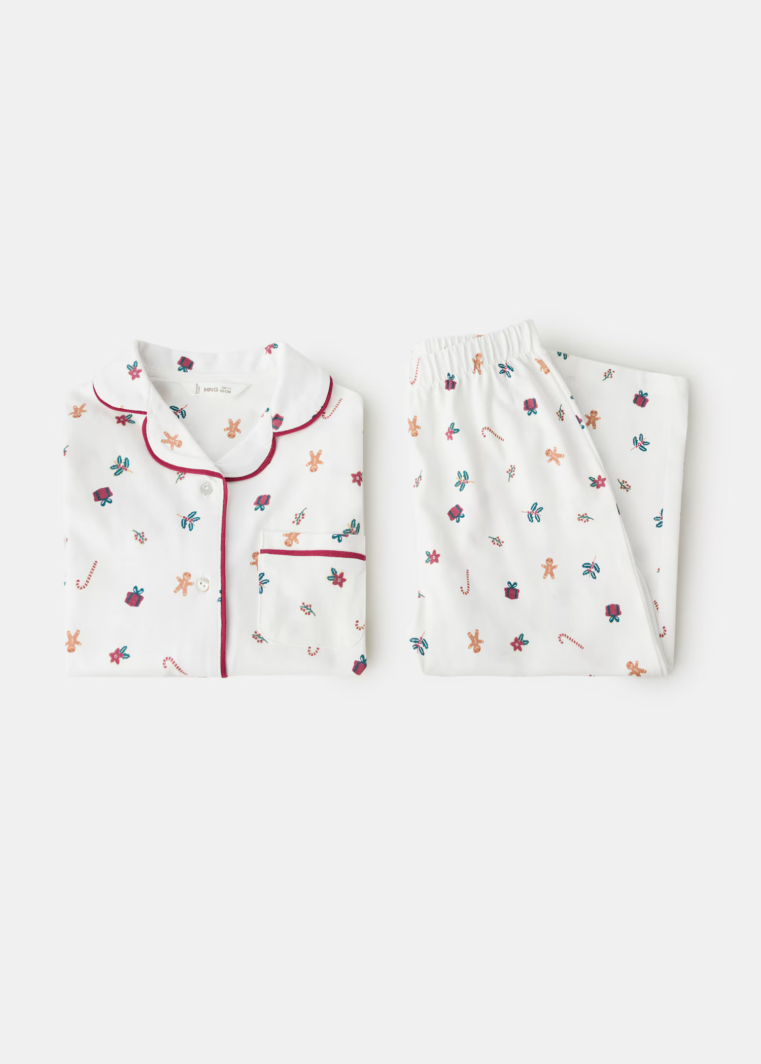 Printed long pyjamas - Kids | MANGO United Kingdom | MANGO (UK)