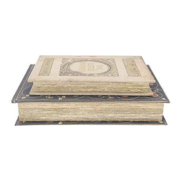 2 Piece Machado Reproduction Canvas and Wood Decorative Book Set | Wayfair North America