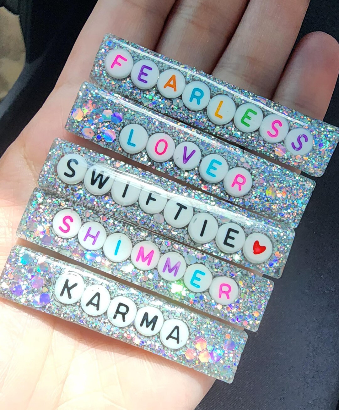 Swiftie Hair Clips - Etsy | Etsy (US)