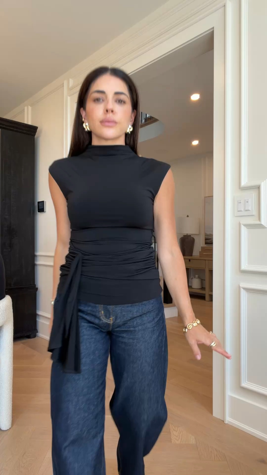 Top - XS
Jeans - size 25

#LTKworkwear #LTKjeans #LTKfall