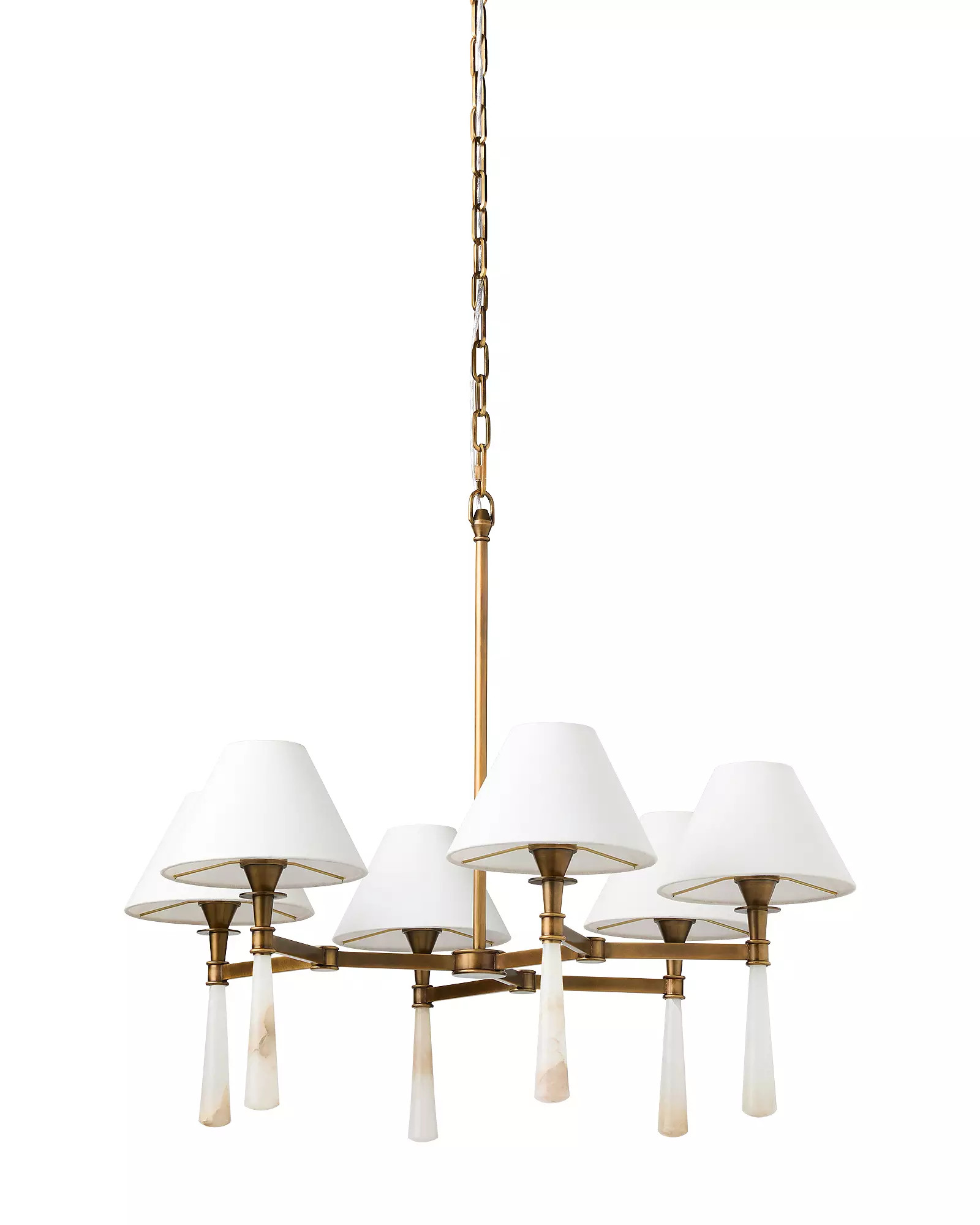 Surrey Alabaster Chandelier | Serena and Lily