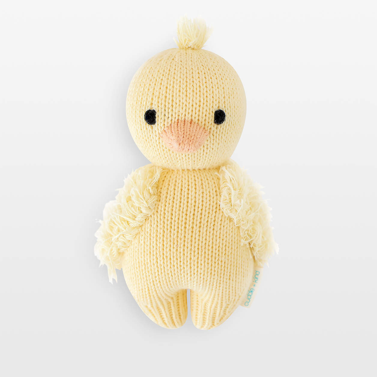 Cuddle+Kind Baby Duckling Yarn Doll + Reviews | Crate & Kids | Crate & Barrel