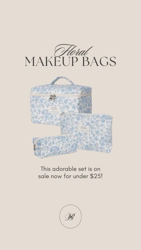Floral makeup bags! These adorable Amazon cosmetic bags are on sale now for under $25! Would also make the perfect Mother’s Day gift for the mom who loves to travel in style! 

Makeup bag, floral makeup bag, cosmetic bag, Amazon find, beauty, travel essentials 

#LTKsalealert #LTKbeauty #LTKtravel