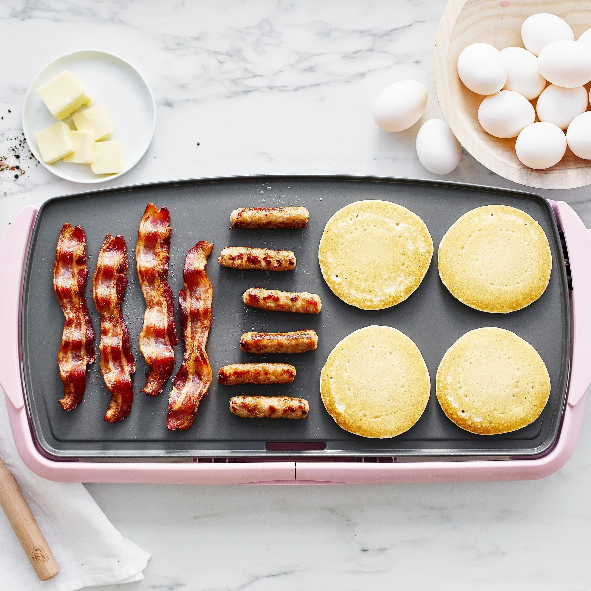 GreenLife Healthy Griddle XL | Pink | GreenPan