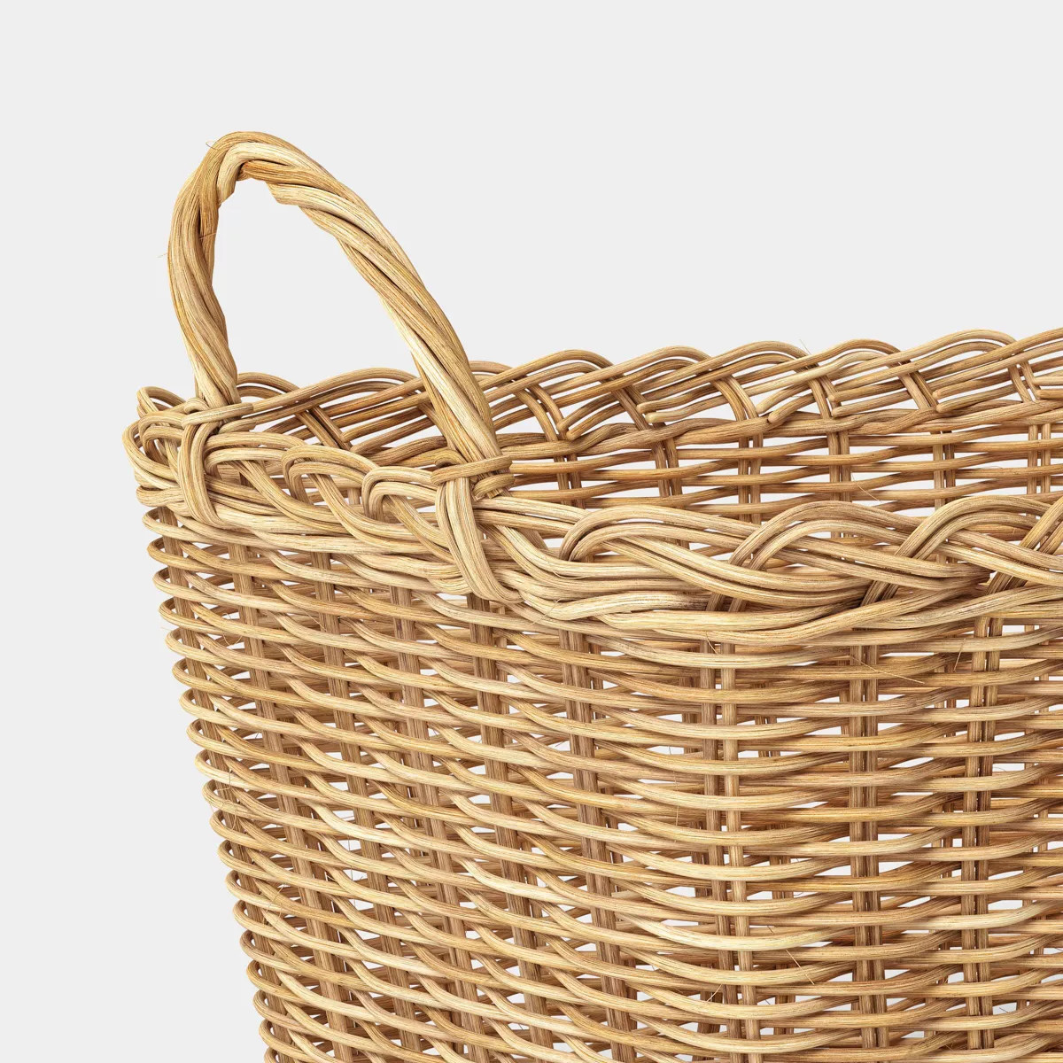 Warm Wicker Tapered Basket - Threshold™ | Target