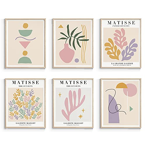 InSimSea Matisse Wall Art Exhibition 11x14in Poster & Prints, Abstract Art Prints UNFRAMED, Boho ... | Amazon (CA)