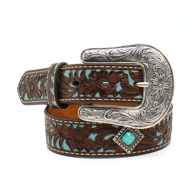 Fancy Tooled Overlay Belt | Ariat (US)