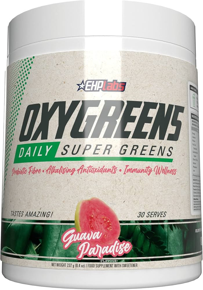 EHPlabs OxyGreens Super Greens Powder - Spirulina & Chlorella Superfood, Green Juice Powder & Gre... | Amazon (CA)