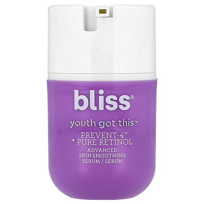 Bliss, Skin Smoothing Retinol Serum, 0.7 fl oz (20 ml) | iHerb