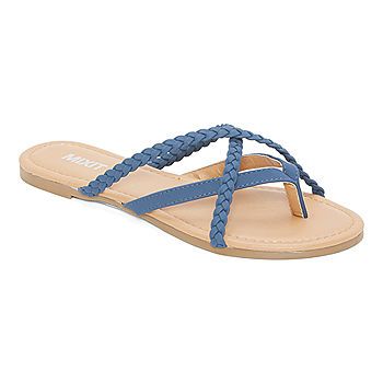 Mixit Womens Strappy Braided Flip-Flops | JCPenney