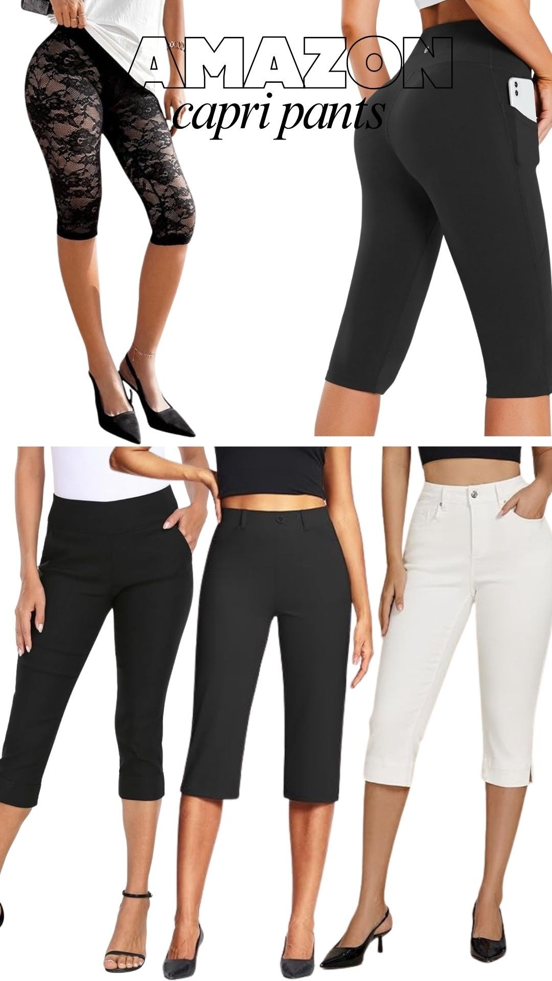 Spring trends, capri pants, spring outfit, spring ootd, Amazon 

#LTKootd