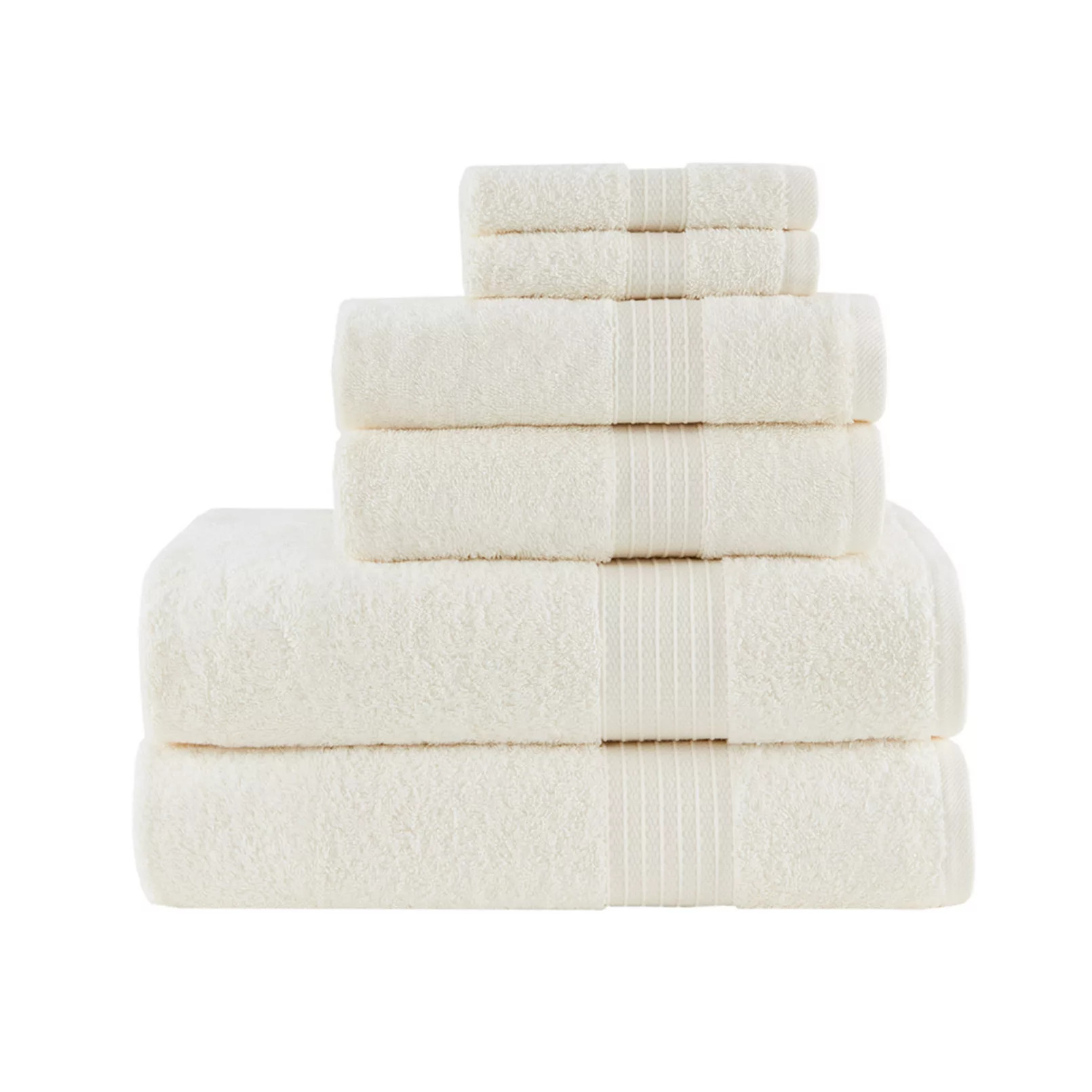 Madison Park 100% Organic Cotton 6-piece Bath Towel Set | Kohl's