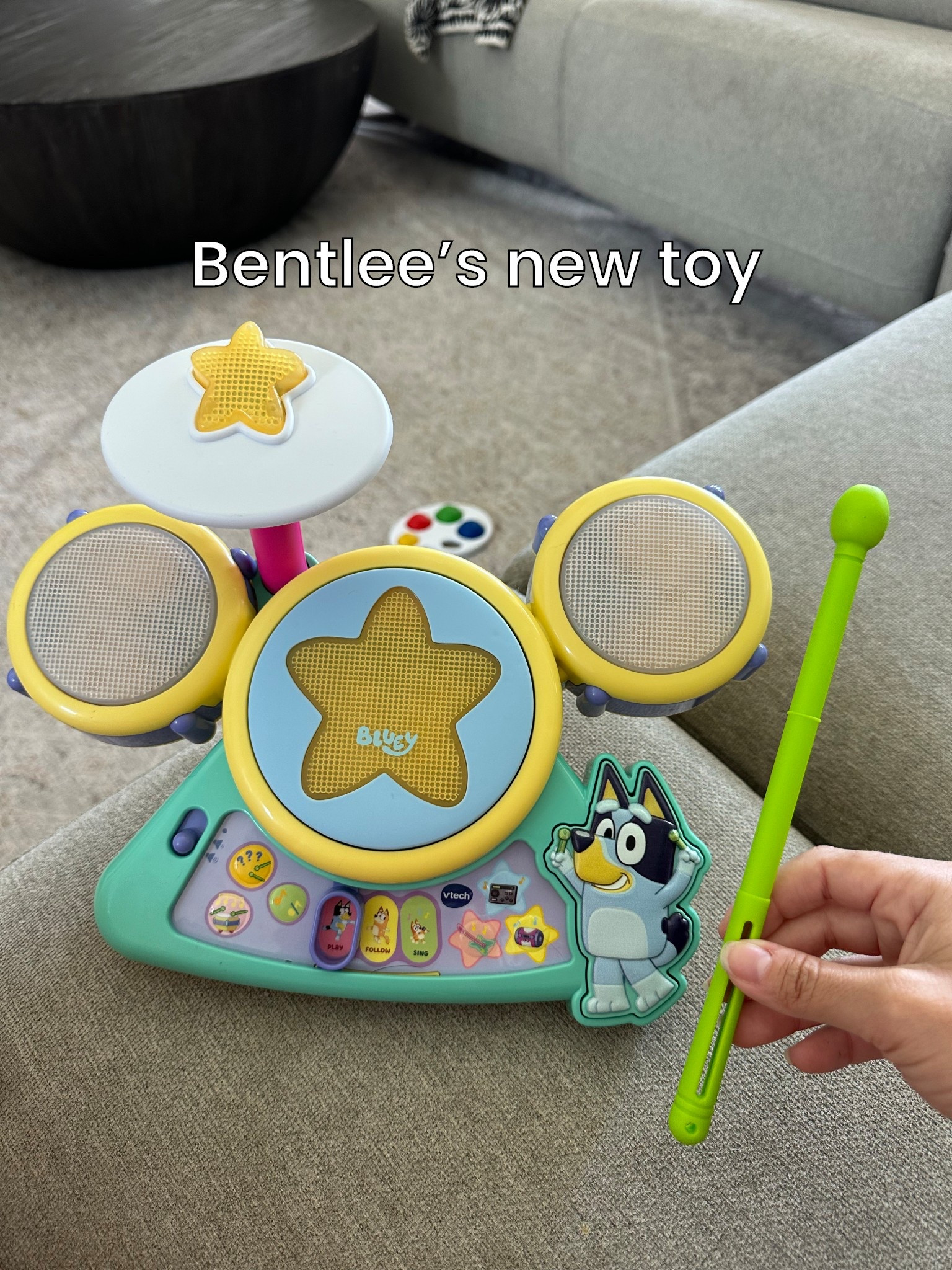 The cutest Bluey drum set! We all love this thing.

#LTKBaby #LTKKids