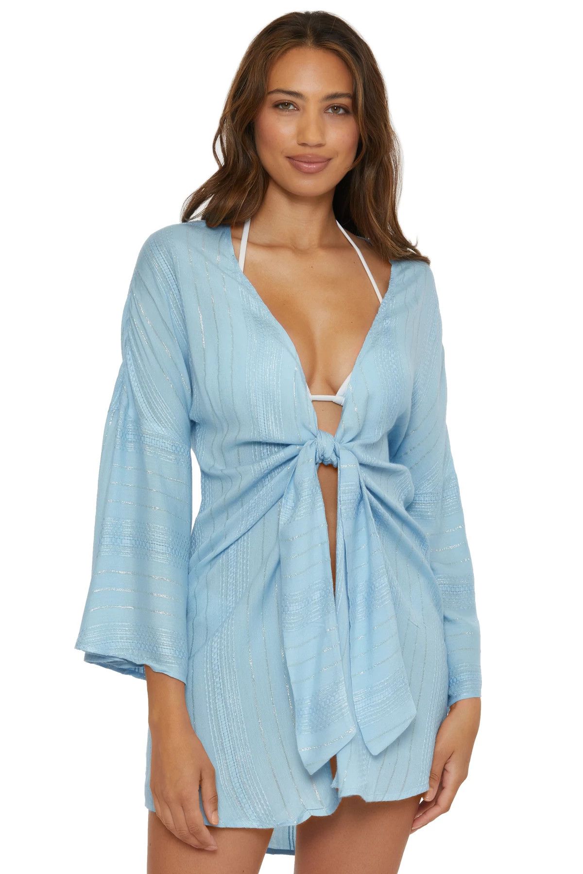 Radiance Tie Front Tunic | Everything But Water