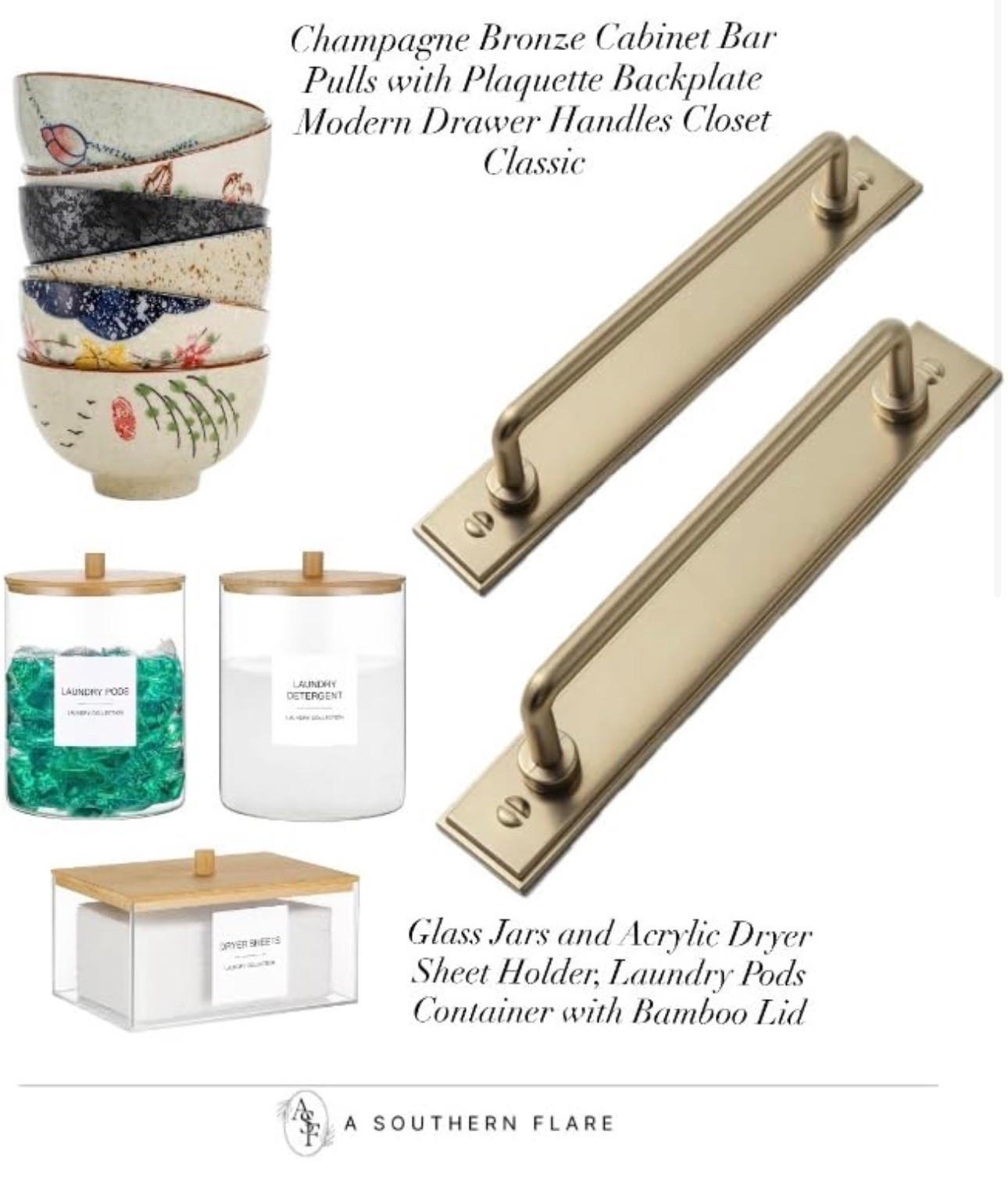 Modern kitchen upgrades! Check out these chic cabinet pulls and stylish bowls. #KitchenRemodel #HomeImprovement /Amazon

#LTKHome #LTKfoodie