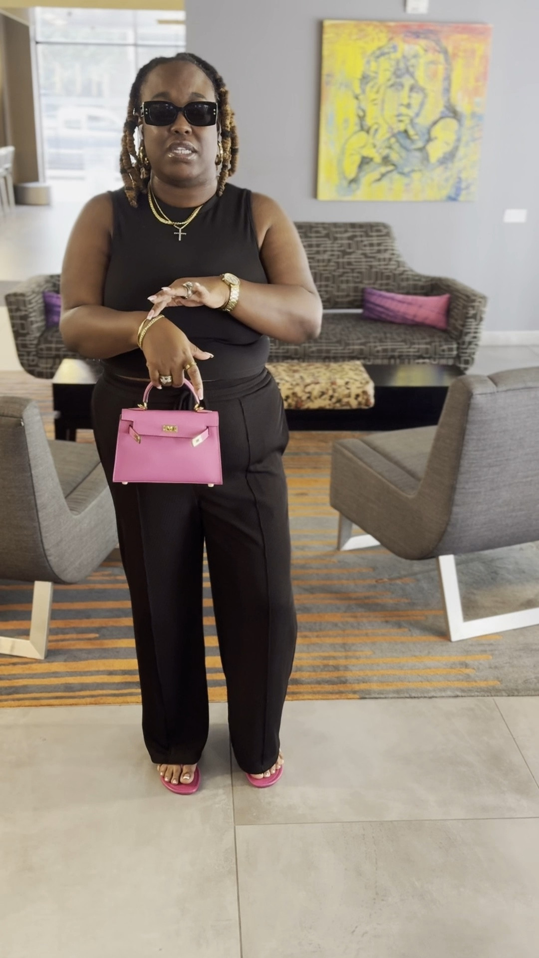 Another OOTD. Yall know I love a good two piece set .

#LTKCon #LTKMidsize #LTKStyleTip
