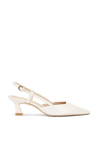 Vinnie 50 Slingback in Cream | Revolve Clothing (Global)