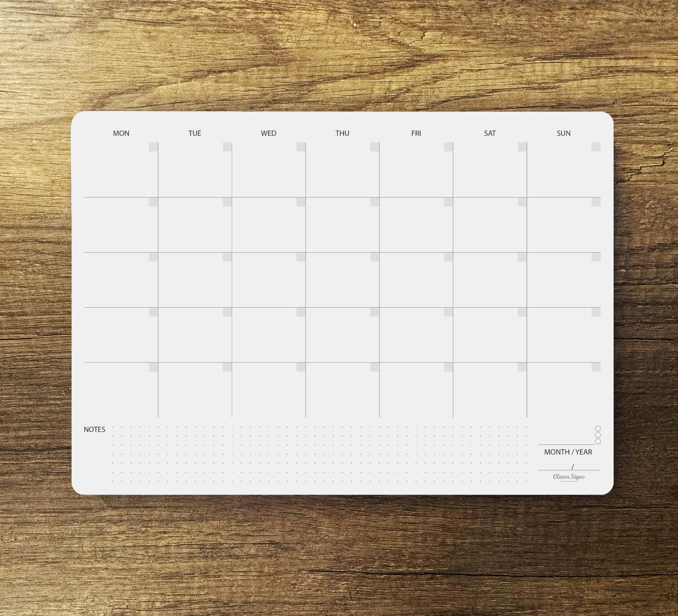 Undated Monthly Planner Notepad,Desk Calendar for Organizing&Scheduling Tasks-Productivity Tracke... | Amazon (US)