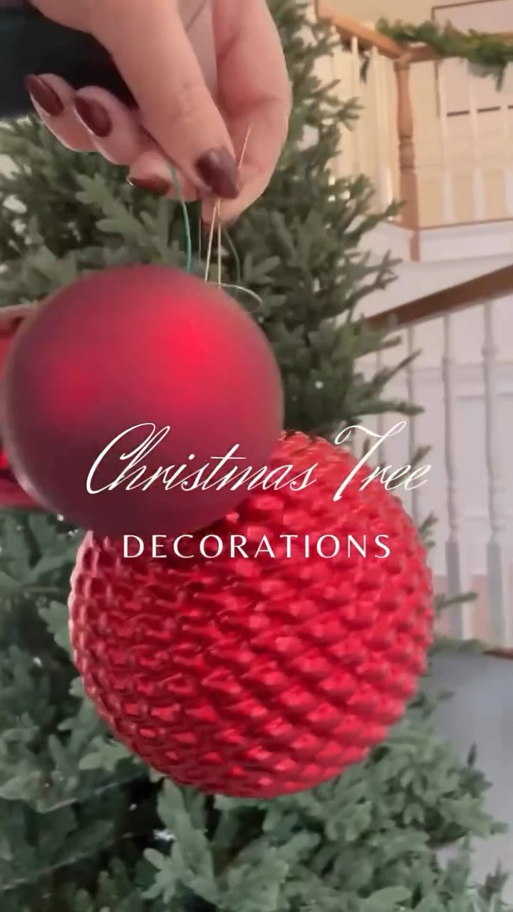 Putting the final touches on my Christmas tree, and here are a few things that make the biggest difference:

• Cluster your ornaments instead of spreading them out one by one. 

• Add ribbon or bows

• Layer sparkle. Mix matte, shiny, glitter, and glass. Add a few jewels or crystal picks for that luxury twinkle.

• Fill the inside first so the outside ornaments actually pop.

• Step back every few minutes and look from across the room. That’s where you’ll spot empty pockets.

All I need now is my topper and tree collar, and she’s done. Links in my LTK.
If you love classic Christmas decor, follow along for more.

#christmastree #christmasdecor #holidaydecor #treeinspo #homedecor 

@costco @costcodeals @costcohotfinds