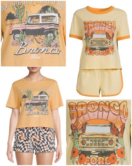 Obsessed with all things vintage ford bronco! These pajama sets from Walmart will have me dreaming about the Bronco I used to drive and wish I still had! 

#LTKunder50 #LTKSeasonal #LTKFind