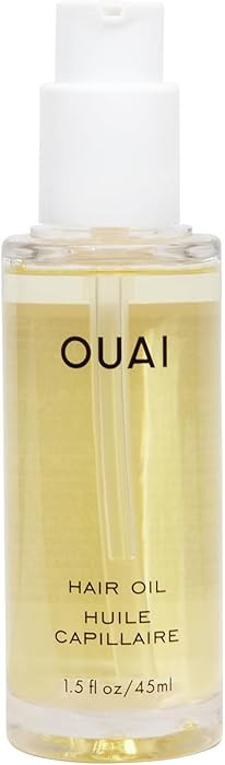 OUAI Hair Oil - Hair Heat Protectant Oil for Frizz Control - Adds Shine and Smooths Split Ends - ... | Amazon (US)