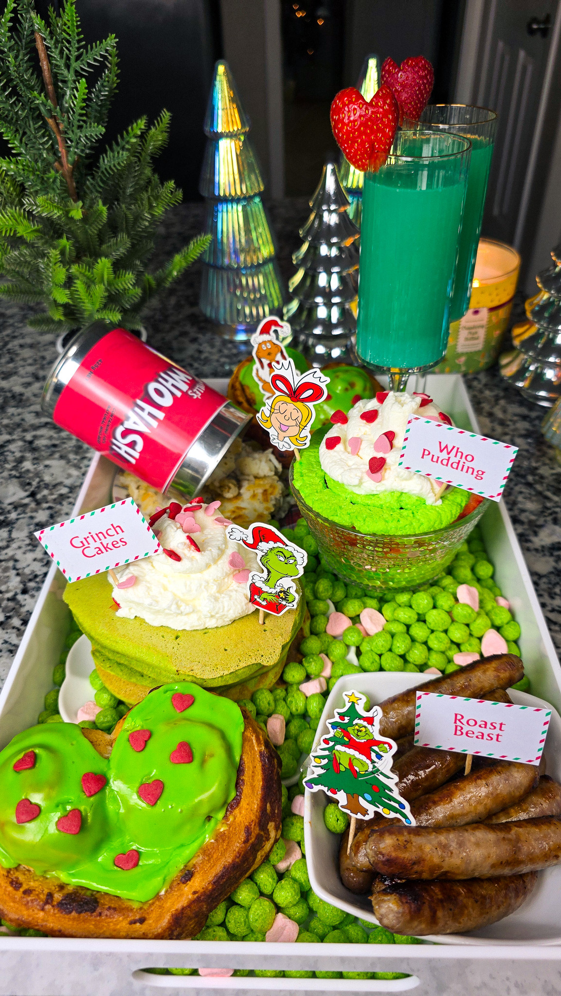 How the Grinch Stole Christmas Brunch Board 

 #LTKHoliday #LTKfoodie