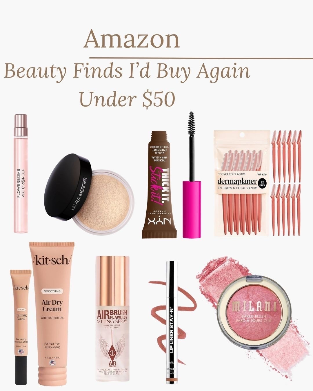 Amazon Beauty I would buy again! Under $50!

#LTKdayinmylife #LTKgrwm #LTKootd