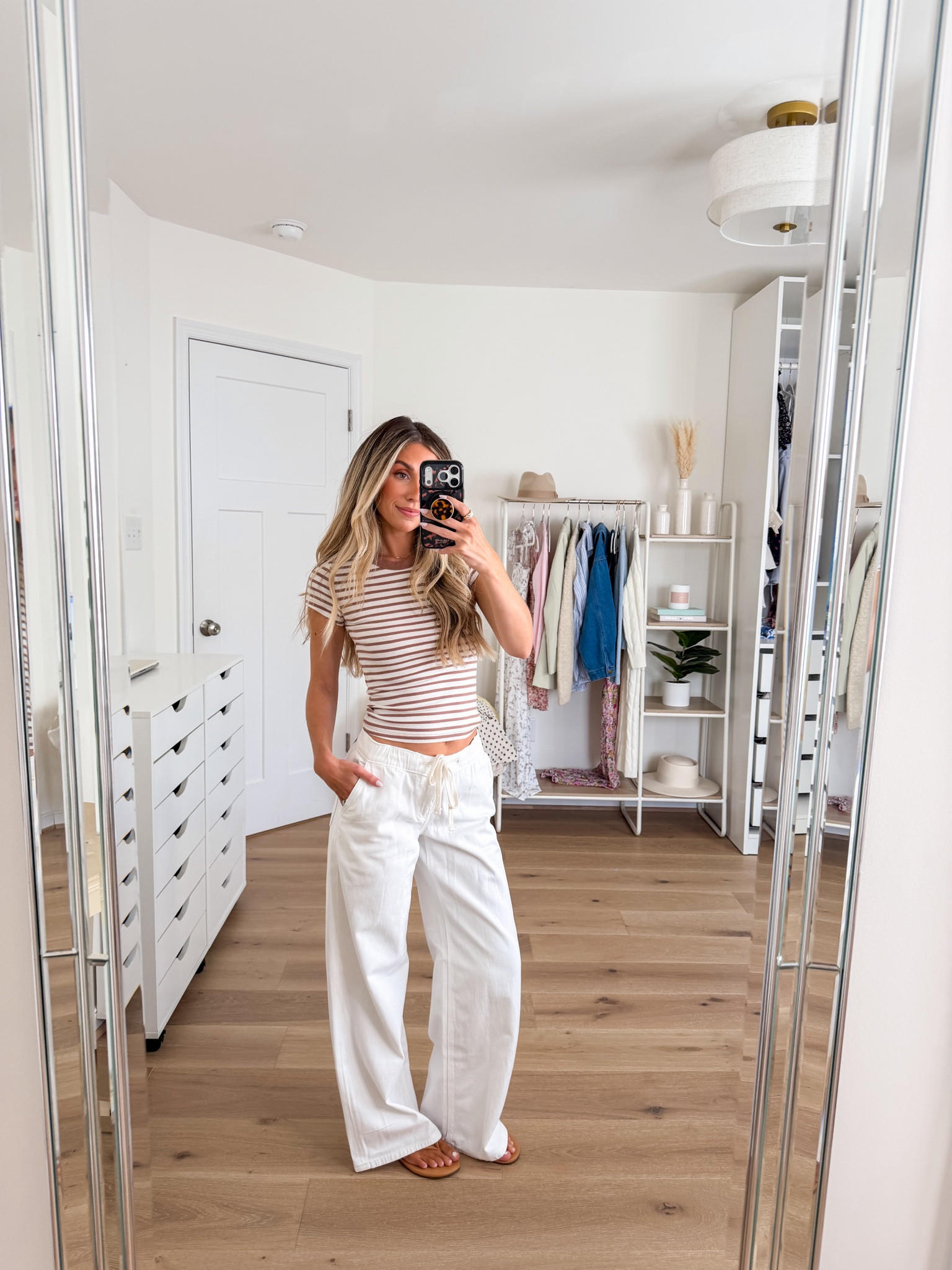 cute & casual spring outfit and it’s on sale!! Size xxs in the tee and xxs in the wide leg pants — I’m 5’2!

#LTKSaleAlert #LTKootd #LTKPetite