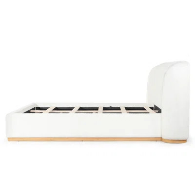 Martynia Boucle King Bed | Wayfair North America