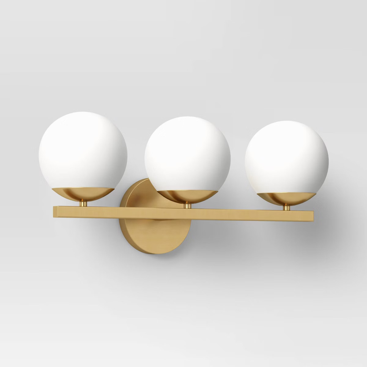 Geneva Globe Collection Vanity Wall Light Brass - Threshold™ | Target