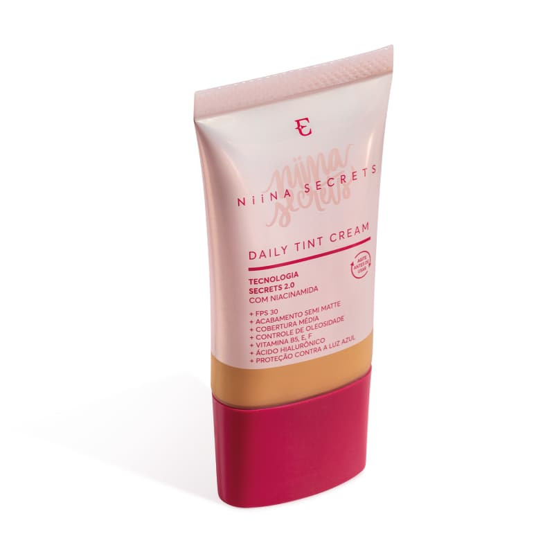 Base Líquida Cor 100 Daily Tint Cream Niina Secrets 25ml | Eudora | Eudora (BR)
